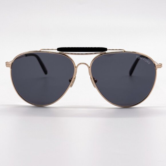 NEW TOM FORD RAPHAEL-02 TF995 28A MEN SUNGLASSES FT0995/S GOLD - Picture 1 of 8